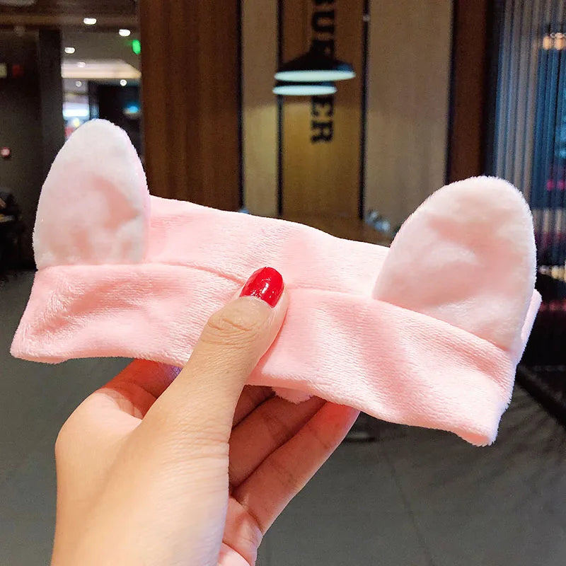 Soft Coral Fleece Hairband