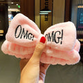 Soft Coral Fleece Hairband