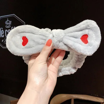 Soft Coral Fleece Hairband