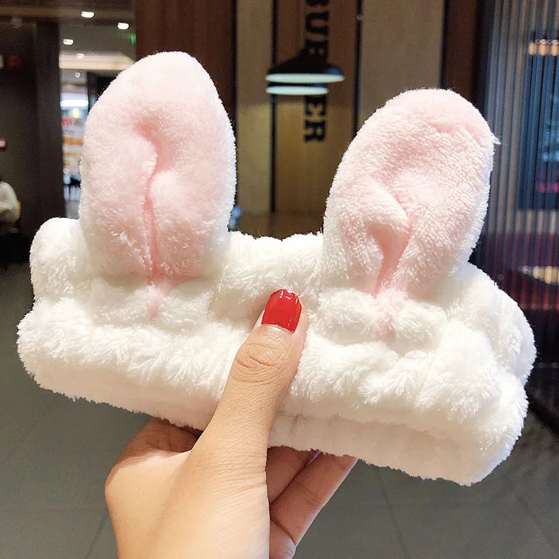 Soft Coral Fleece Hairband