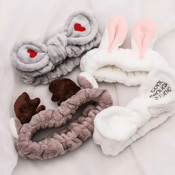 Soft Coral Fleece Hairband