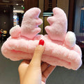 Soft Coral Fleece Hairband