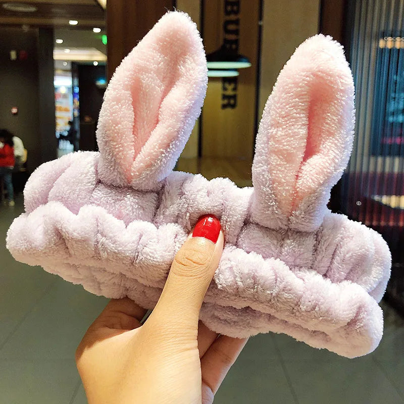 Soft Coral Fleece Hairband