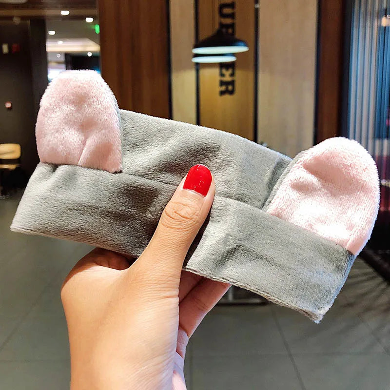 Soft Coral Fleece Hairband