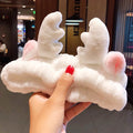 Soft Coral Fleece Hairband