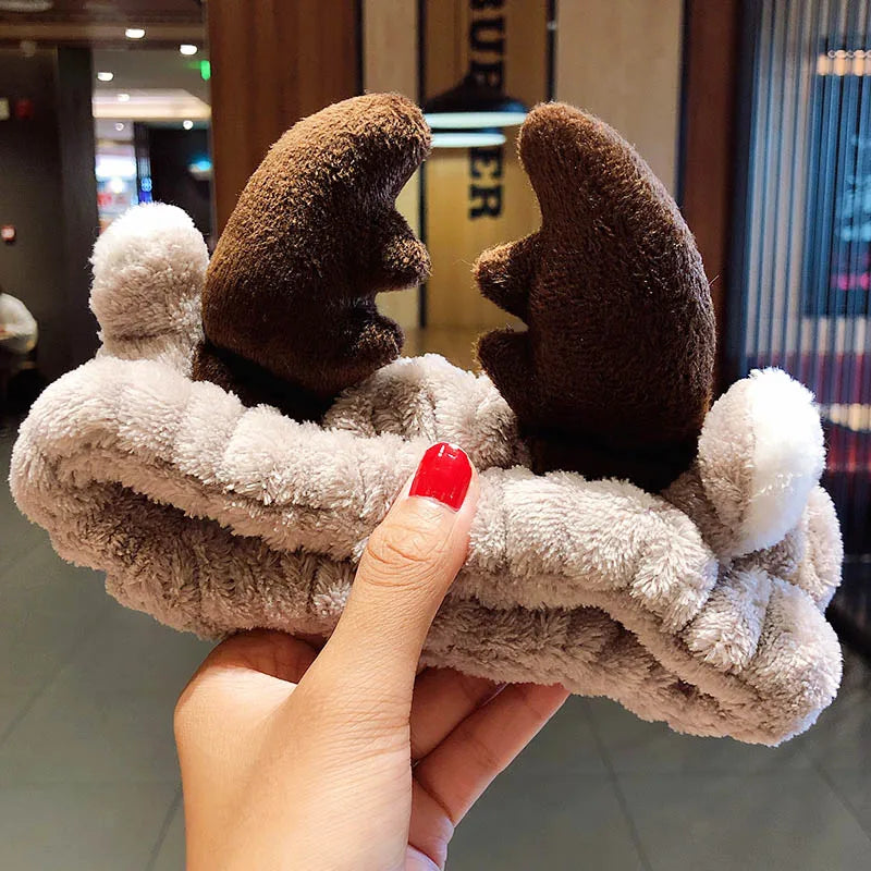 Soft Coral Fleece Hairband