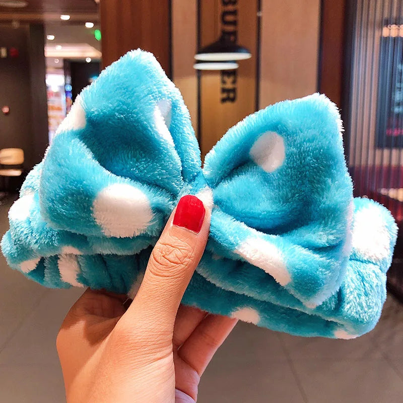 Soft Coral Fleece Hairband