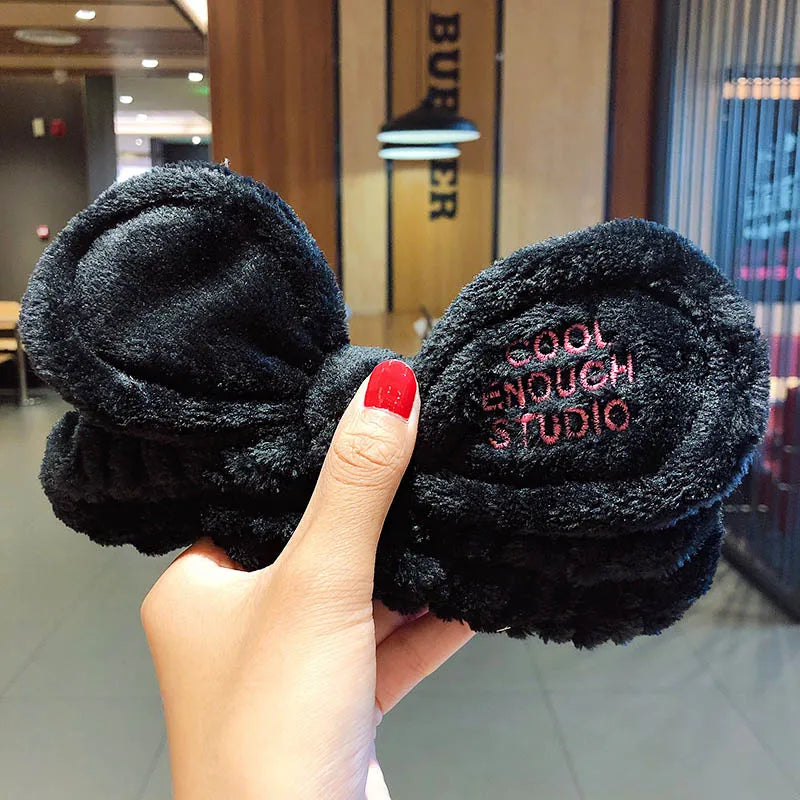 Soft Coral Fleece Hairband