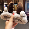 Soft Coral Fleece Hairband