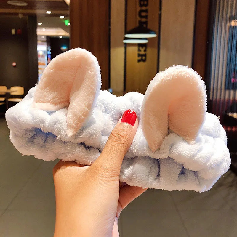 Soft Coral Fleece Hairband