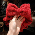 Soft Coral Fleece Hairband