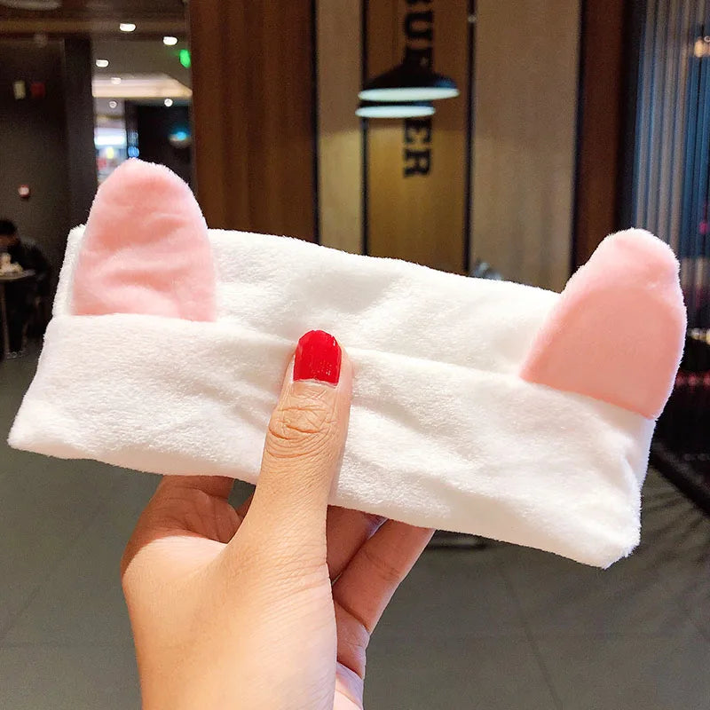 Soft Coral Fleece Hairband