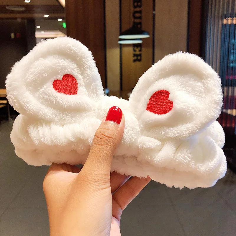 Soft Coral Fleece Hairband