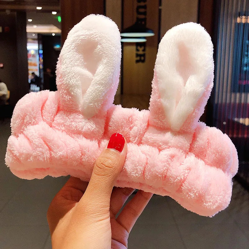 Soft Coral Fleece Hairband