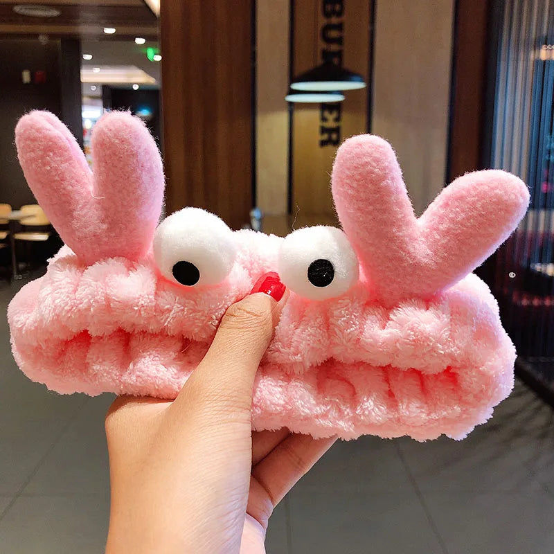 Soft Coral Fleece Hairband