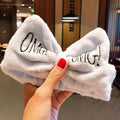 Soft Coral Fleece Hairband
