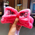 Soft Coral Fleece Hairband
