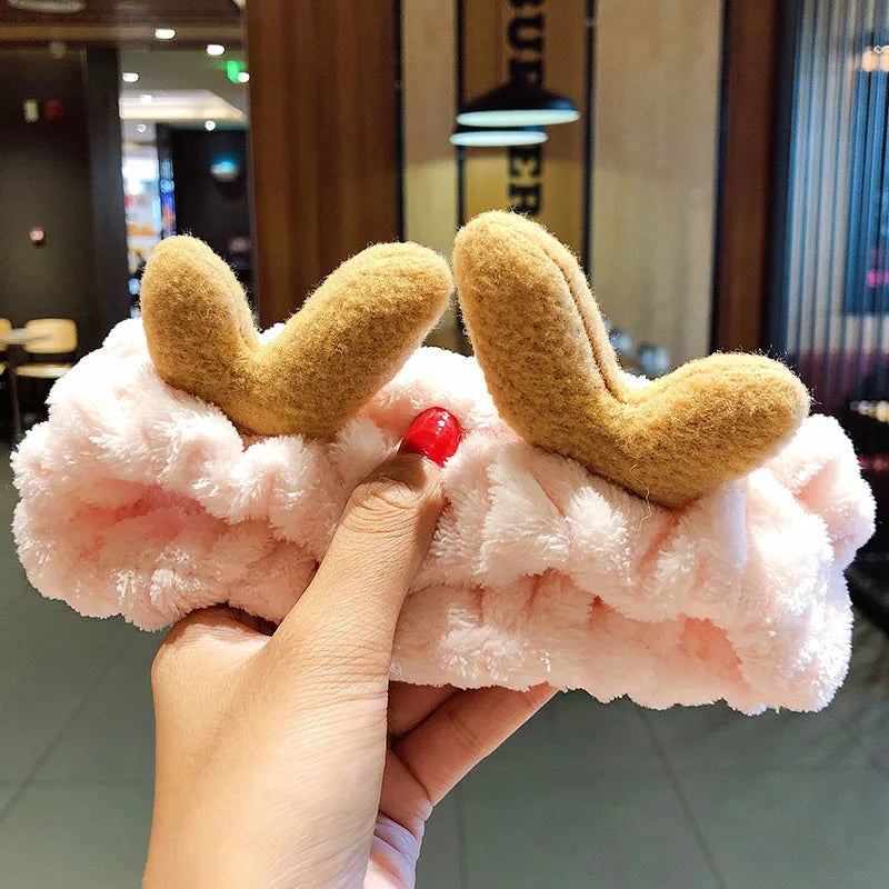 Soft Coral Fleece Hairband