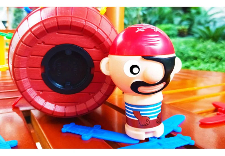 Funny Pirate Barrel Game