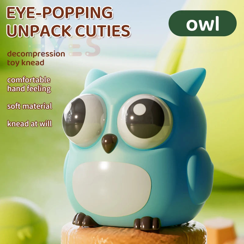Pop Eye Squeeze Cartoon Animal Sensory Toys