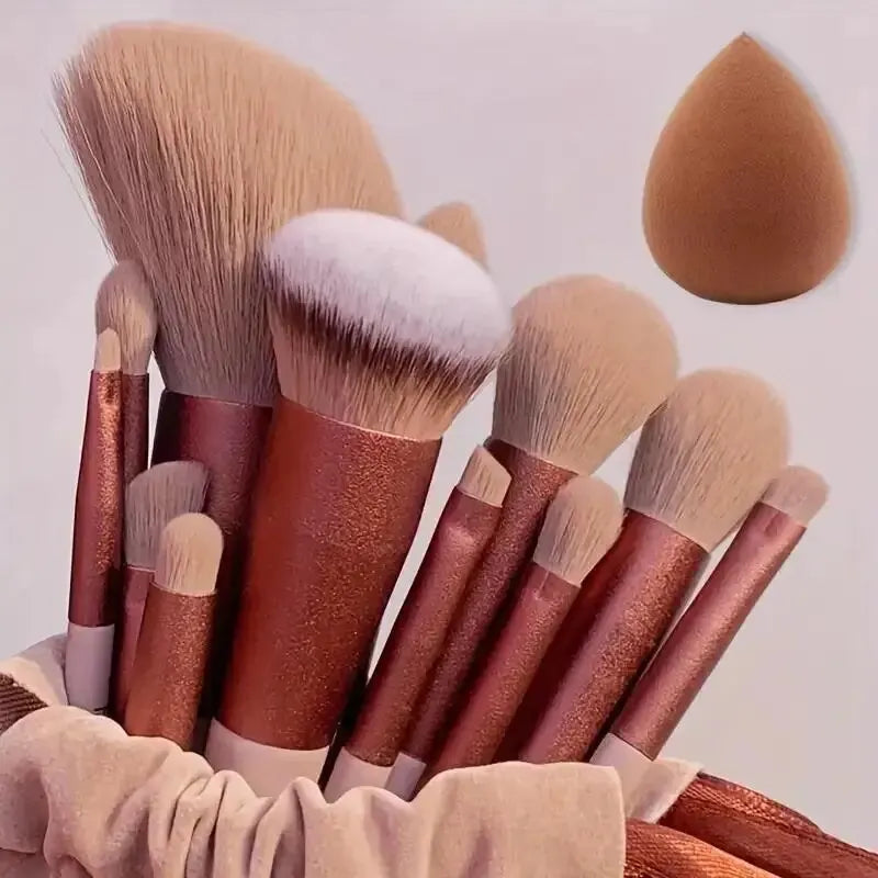 Soft Fluffy Makeup Brush Set – Luxurious Touch, Pro Finish