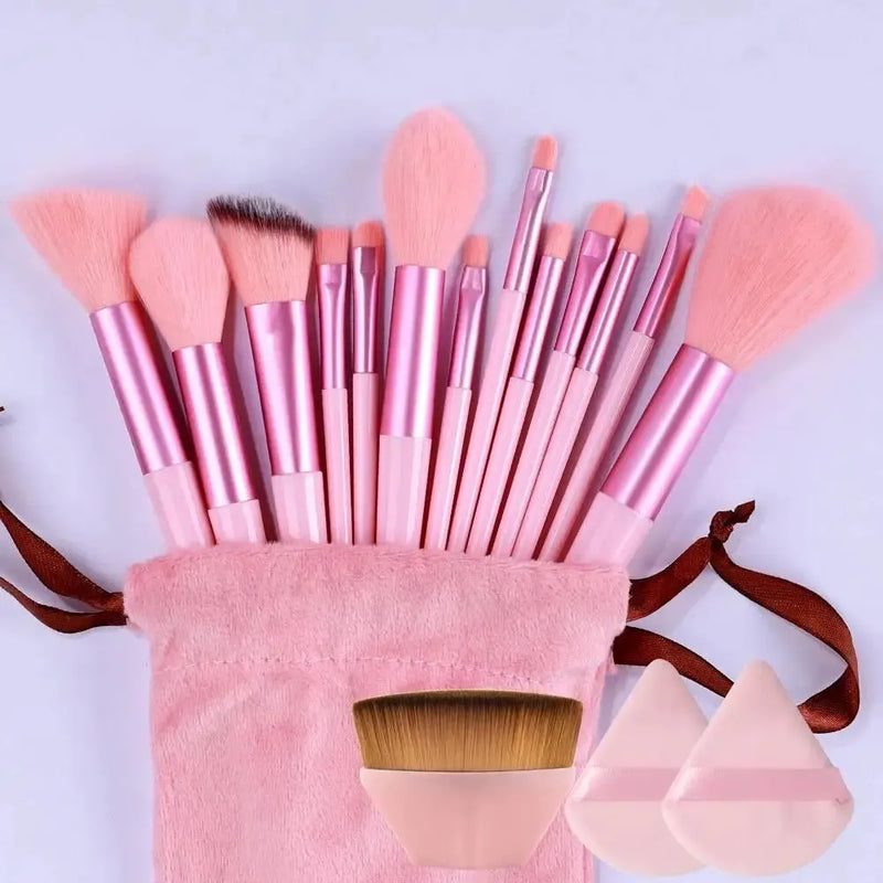 Soft Fluffy Makeup Brush Set – Luxurious Touch, Pro Finish
