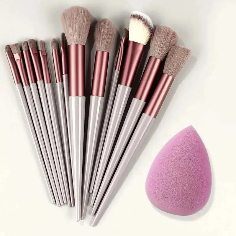 Soft Fluffy Makeup Brush Set – Luxurious Touch, Pro Finish