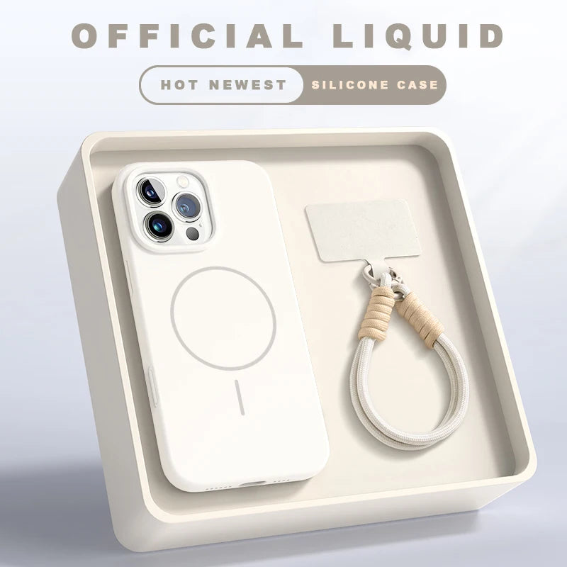 Magnetic Phone Case For iPhone Soft Cover