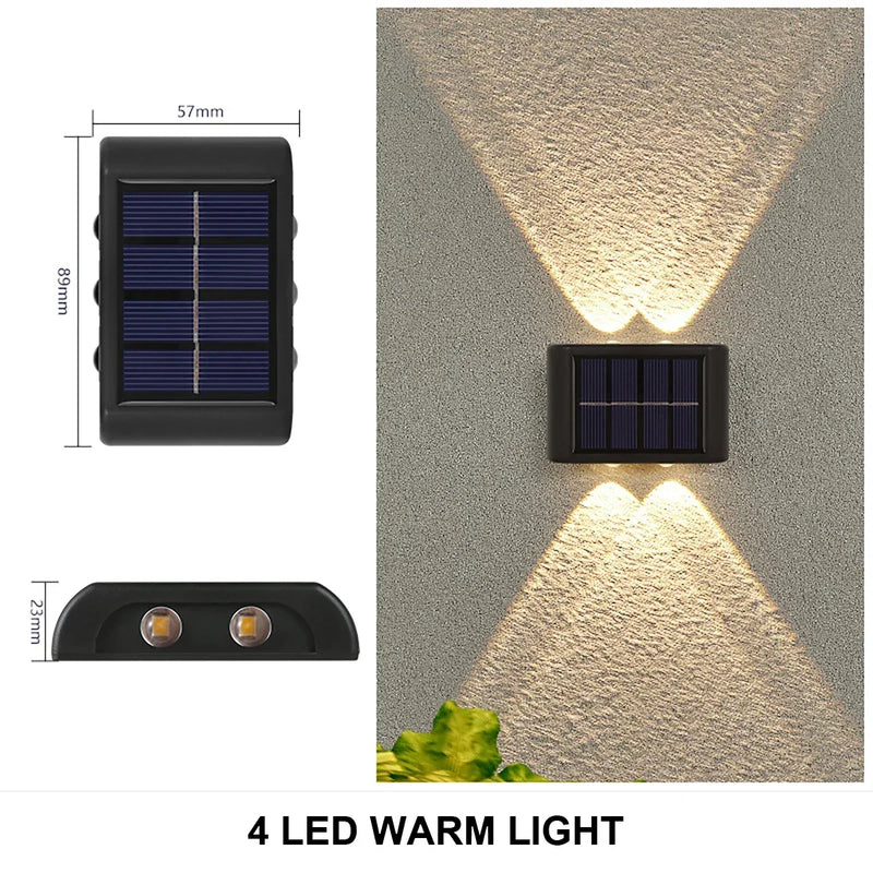 SolarBright – Outdoor Waterproof Wall Light