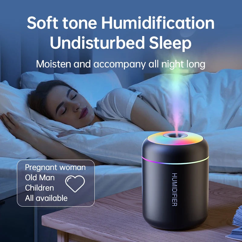 Mini USB Air Humidifier & Aroma Diffuser