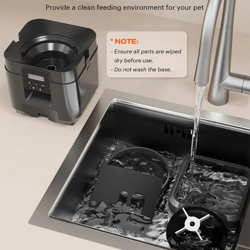 SmartFeeder Automatic Pet Feeder – Timed & App-Controlled