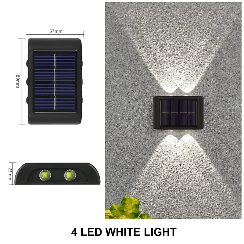 SolarBright – Outdoor Waterproof Wall Light