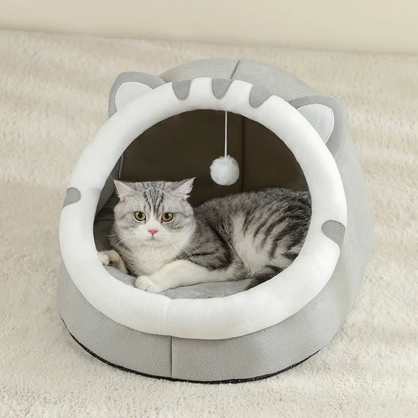 CozyNest Premium Pet Cave Bed