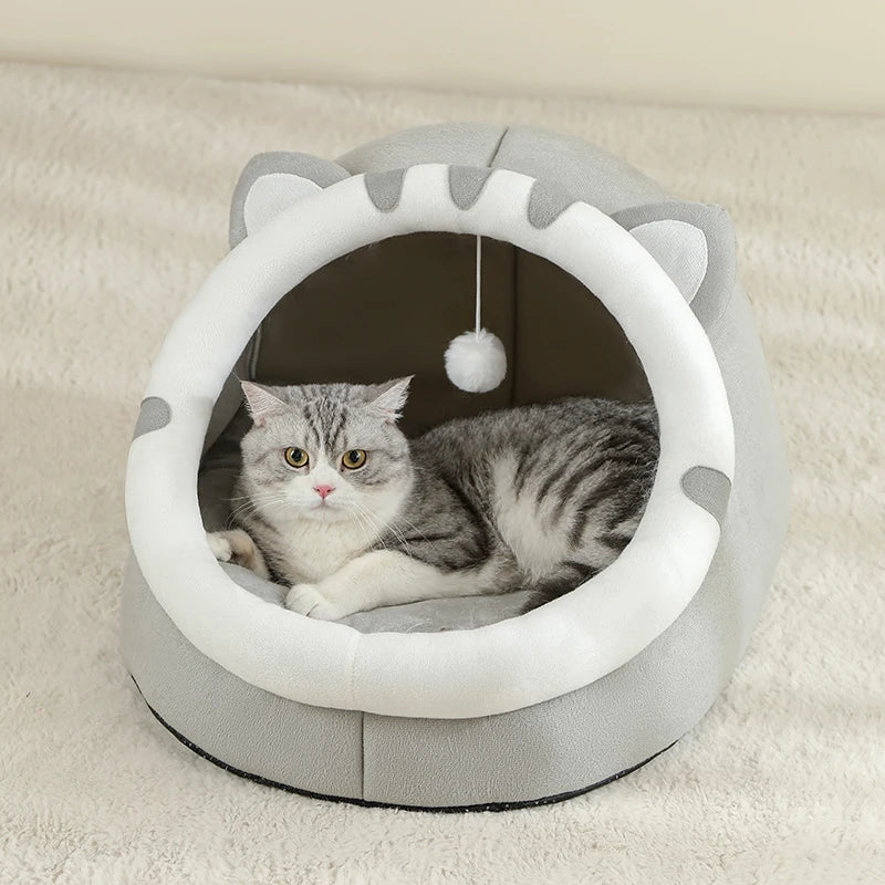 CozyNest Premium Pet Cave Bed