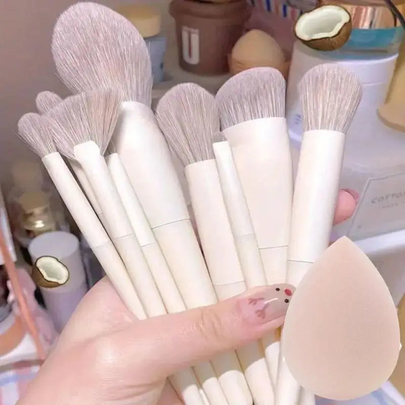 Soft Fluffy Makeup Brush Set – Luxurious Touch, Pro Finish