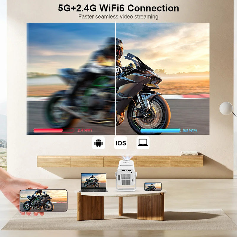 Thundeal 4K Full HD Projector FHD TD80W