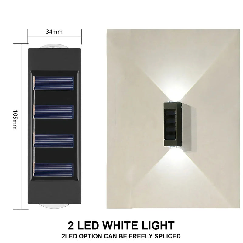 SolarBright – Outdoor Waterproof Wall Light