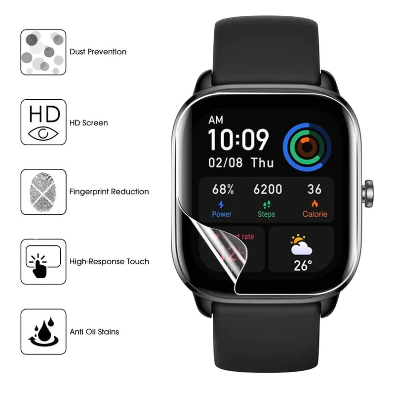 Hydrogel Screen Protector for Amazfit GTS 4 Mini