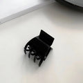 Elegant Black Geometric Hair Claw