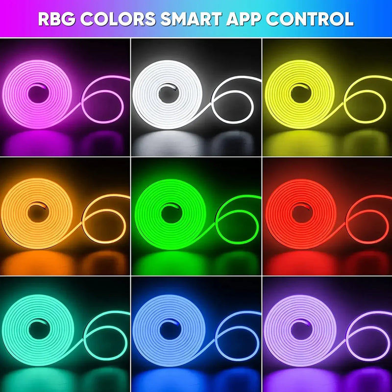 Flexible RGB Neon LED Strip Light