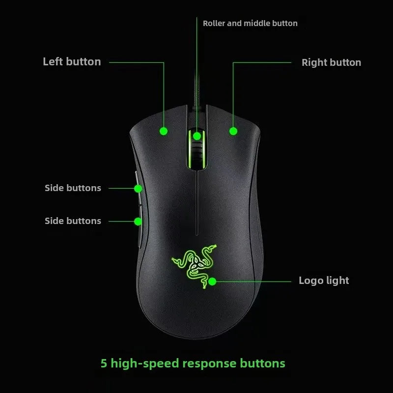 Razer DeathAdder Viper SE Gaming Mouse – 6400 DPI