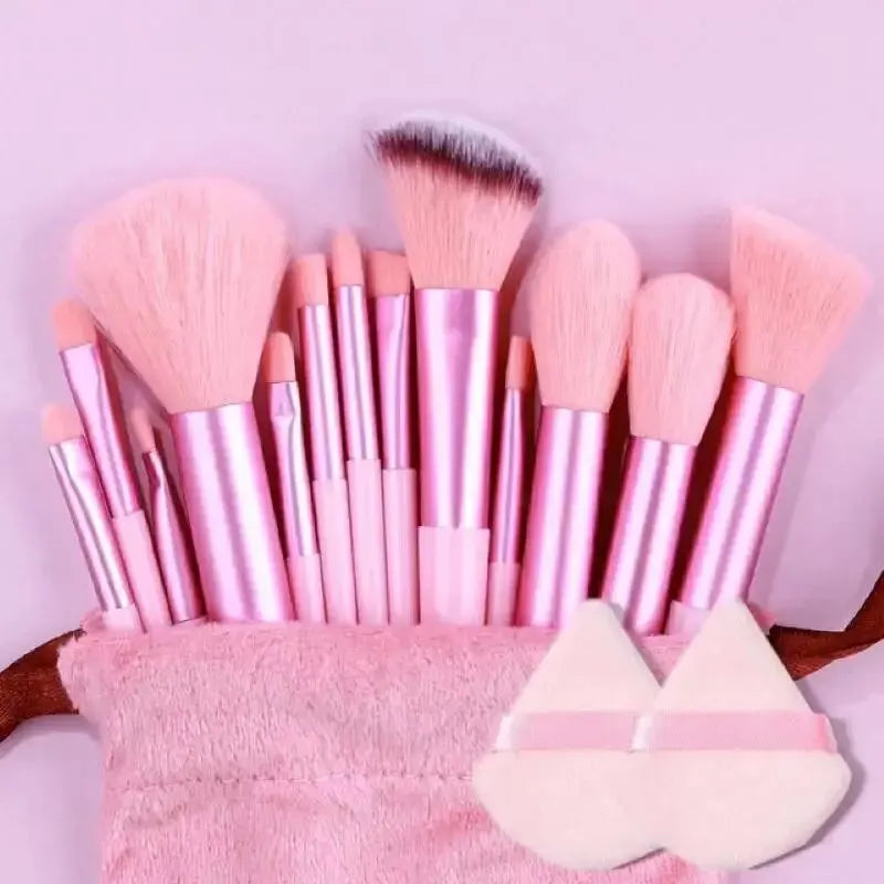 Soft Fluffy Makeup Brush Set – Luxurious Touch, Pro Finish