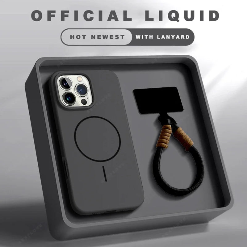 Magnetic Phone Case For iPhone Soft Cover