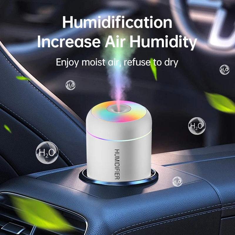 Mini USB Air Humidifier & Aroma Diffuser