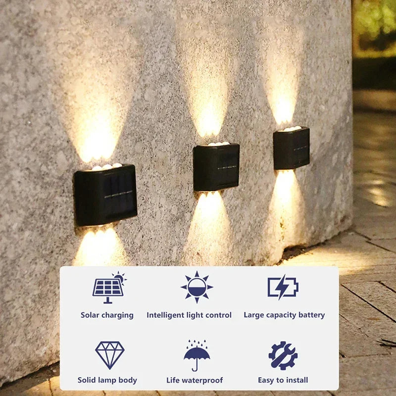SolarBright – Outdoor Waterproof Wall Light