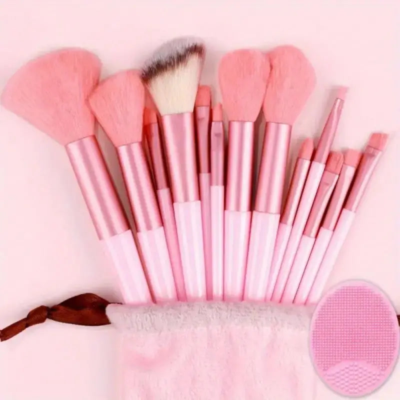 Soft Fluffy Makeup Brush Set – Luxurious Touch, Pro Finish