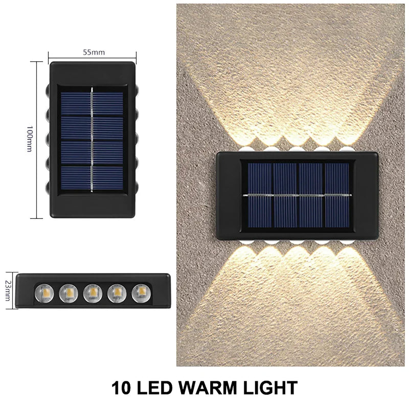 SolarBright – Outdoor Waterproof Wall Light