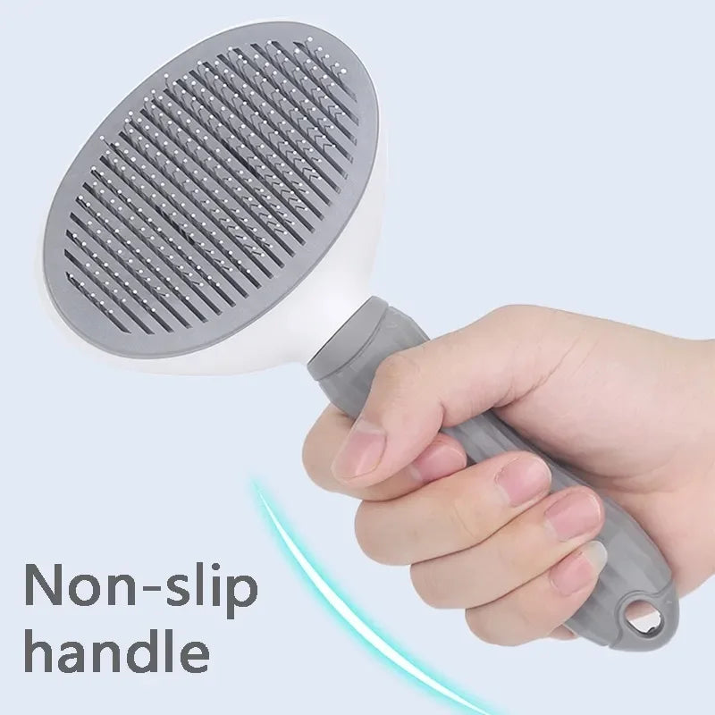 PurrCare Self-Cleaning Grooming Brush