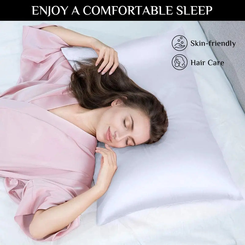 Satin Silk Pillowcase for Hair & Skin