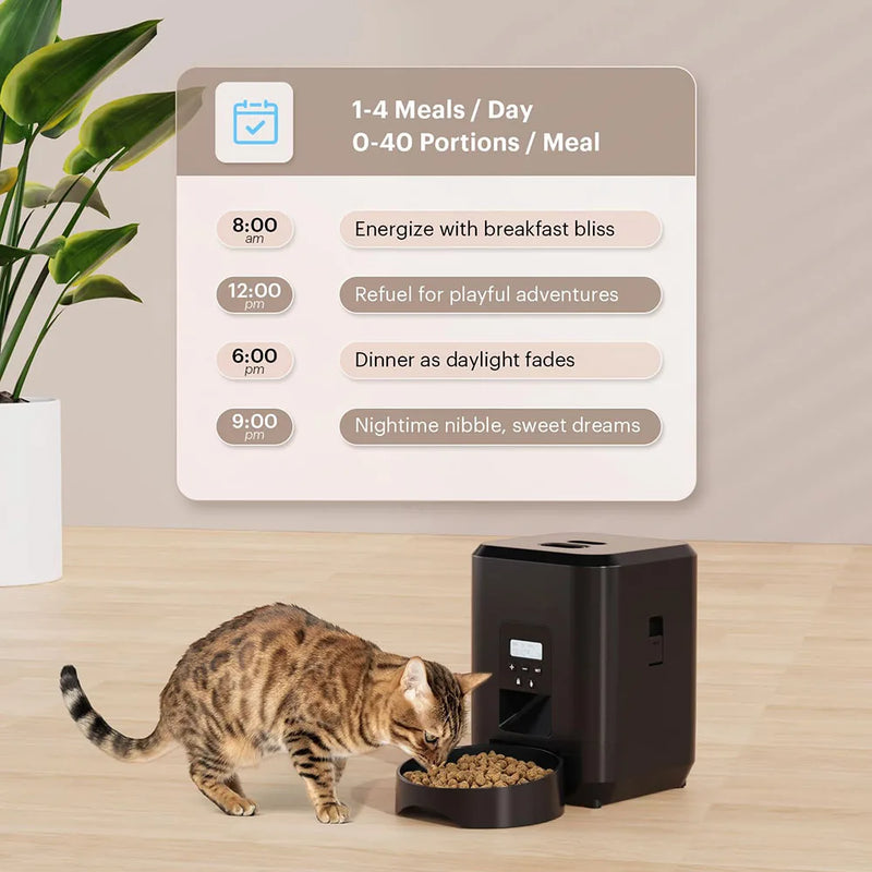 SmartFeeder Automatic Pet Feeder – Timed & App-Controlled